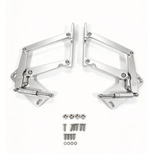 Fits 1967-72 Ford Truck F-series F100 Billet Aluminum Hood Hinges Pair Fits 1967-72 Ford Truck F-series F100 Billet Aluminum Hood Hinges Pair