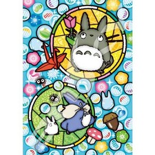 Ghibli My Neighbor Totoro Art Crystal Jigsaw Puzzle 208 Pieces marble Japan New