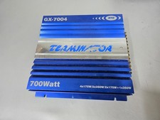 RTO Terminator GX 7004  Auto Kfz Verstärker Amplifier 700W 4 Kanal