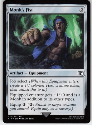 MONK'S FIST 265 C NEAR MINT