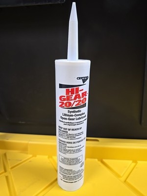 HI GEAR 20/20 Open Gear Grease 12-oz. Cartridge LOT OF 4