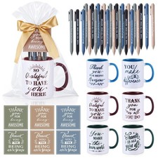 36 Pcs Employee Appreciation Gifts Include 6 Set Thank You Staff Mug Gift Set...