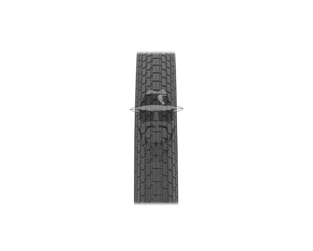 ORIGINAL LOWRIDER 20" x 1.75" Bicycle LOWRIDER LOGO Tire Mini Brick Tread.