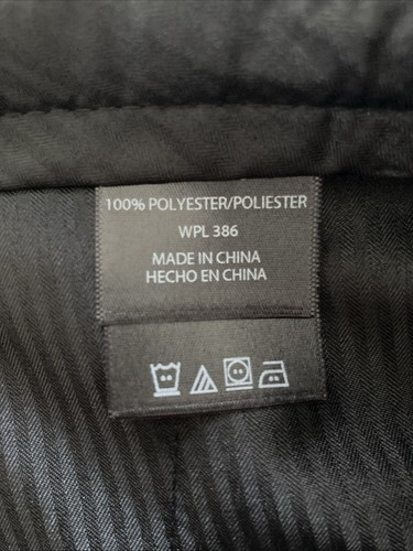 NWT KENNETH COLE REACTION MEN'S CHARCOAL DRESS PANTS 32 x 30 - Picture 4 of 4