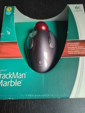 Mouse Trackball USB Logitech Trackman Marble spedizione espressa gratuita WW NUOVO IN SCATOLA
