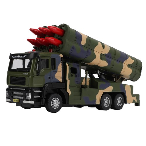 1/50 Militärraketen-Fahrzeug-Modell-Legierung Ziehen Zurück Raketen-Auto- SA - Bild 14 von 24