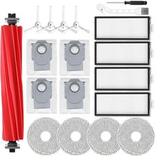 19 Pcs Parts For Roborock Qrevo S/Qrevo Plus/Qrevo MaxV/Qrevo  Not for Q Revo...