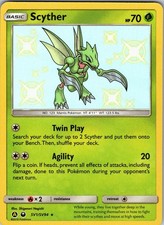 Scyther SV1/SV94 Shiny Rare Hidden Fates Shiny Vault Pokemon Holo Near Mint on eBay