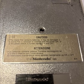 Nintendo NES Gold Cart The Legend of Zelda Cartuccia Oro, Leggi Descrizione 