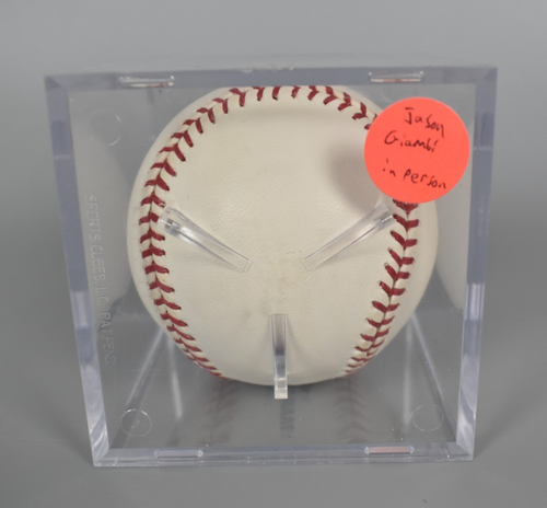 Jason Giambi Signed Autographed Major League Baseball - Picture 2 of 3