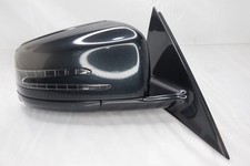 ✅ 10-13 Mercedes W221 S550 Front Right Side Mirror Door Rear View Black OEM
