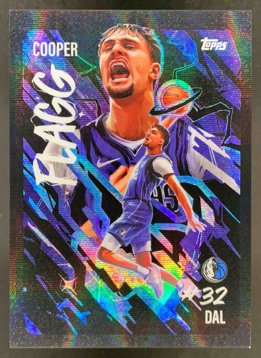 Cooper Flagg 2025-26 Topps Chrome Ultra Violet All-Star RC SSP Mavericks