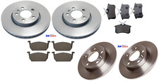 For Seat Arona 1.0 1.5 1.6 TSi TDi 17-24 Front & Rear Brake Discs & Pads Set