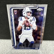 Topps 2025 Chrome Rookies Riley Leonard #318 ...