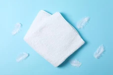 Frontgate Navy Towels 5 Pieces Bath Hand Washcloths Luxury Turkish Cotton