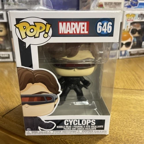 Funko Pop! Vinyl: Marvel - Cyclops #646 In Protector