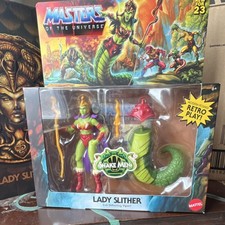 Mattel Masters of the Universe Origins Lady Slither Snake Men Retro Play