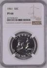 1961 Franklin Half Dollar - NGC PF 66