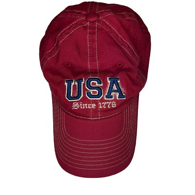 Vintage USA American Since 1776 Baseball Cap Trucker Hat Lid