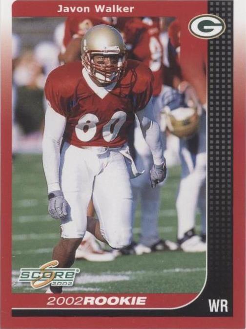 2002 Score Javon Walker #278 - 1 of 2