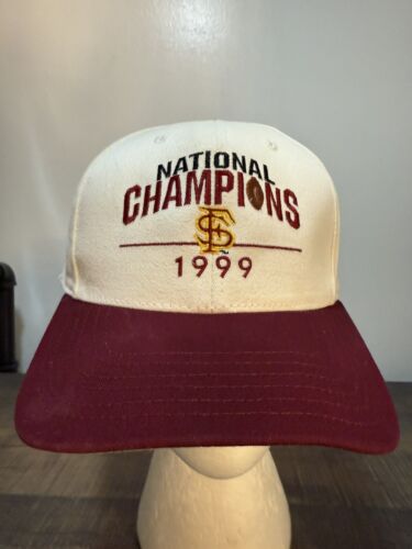 VINTAGE FLORIDA SEMINOLES 1999 NATIONAL CHAMPONS SNAPBACK HAT