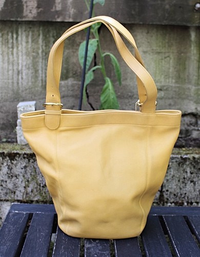 Coach Vintage - Soho Duffle Sac Weekender 4082 in Banana, Costa Rica 1997 - Picture 2 of 13