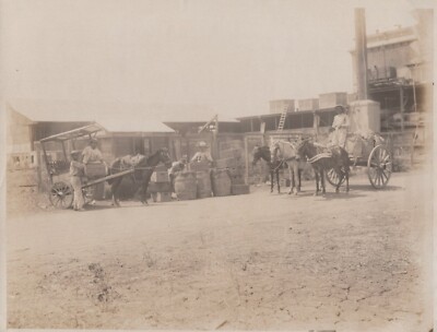 RARE CUBA CUBAN CENTRAL SUGAR CANE WORKERS 1880s ORIG VINTAGE Photo 91