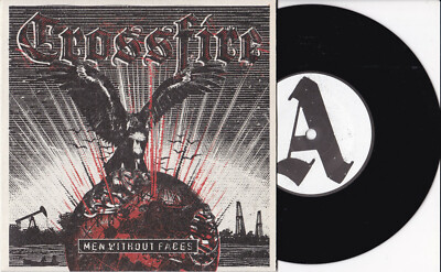 Crossfire -Men Without Faces- 7'' EP 45	Steeltown Records (STR 010) near mint