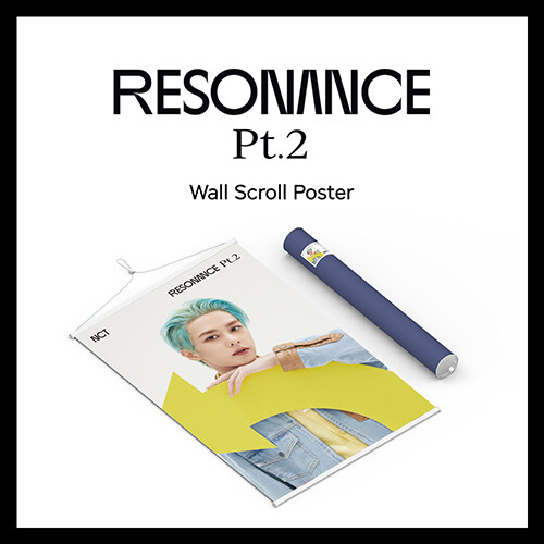 NCT Wall Scroll Poster RESONANCE Pt.2 Ver Photo SM Official Goods 127 WayV Dream - Picture 13 of 29