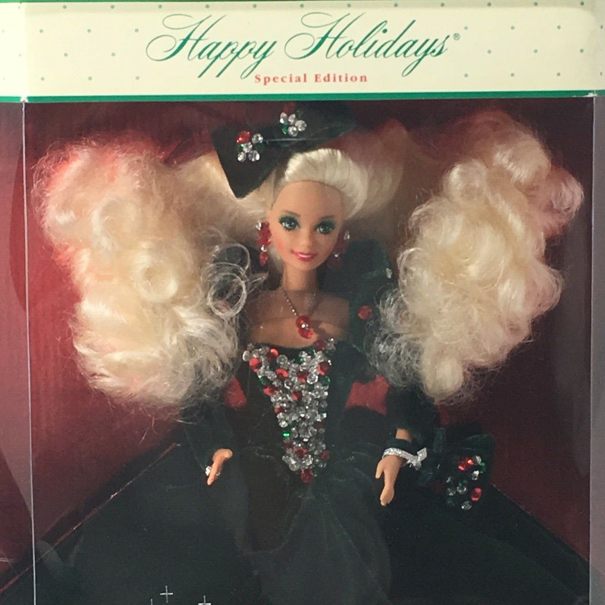 Vintage 1991 Happy Holidays Barbie Doll Special Edition 1871
