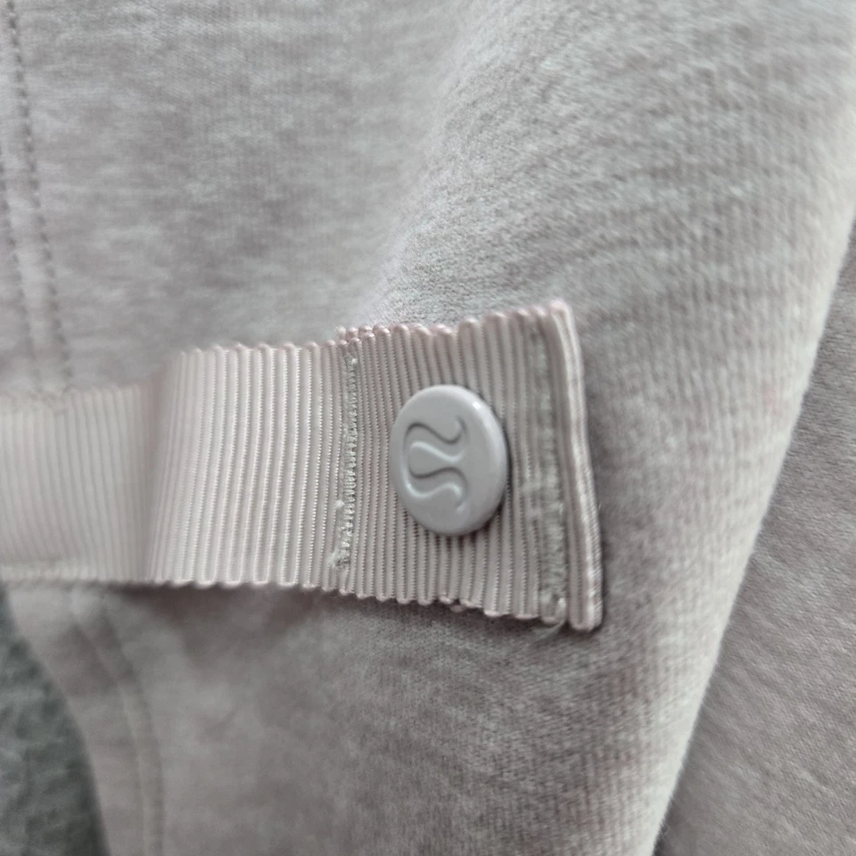 Lululemon Mujer Bufanda OS Rosa Claro Nylon Poliéster Scarfinity Bufanda Logo Foto 4 de 4