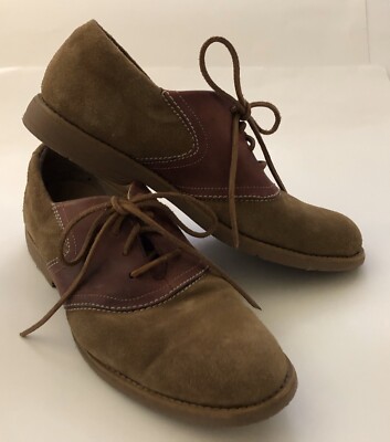 SPERRY TOP-SIDER Casual Oxford ~Sz 11M ~Brown ~Suede  display picture 3