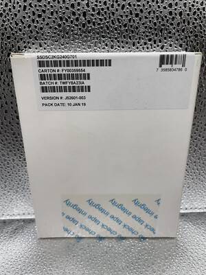 Intel SSDSC2KG240G701 240GB SED SATA Solid State Drive
