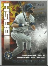 Christian Yelich 2020 Topps Stadium Club Bash and Burn #BAB-4