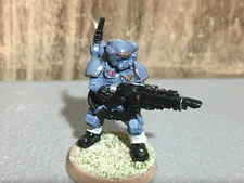 A20424 WARHAMMER 40K ASTRA IMPERIAL GUARD METAL KASRKIN HOTSHOT LAS PAINT BASED