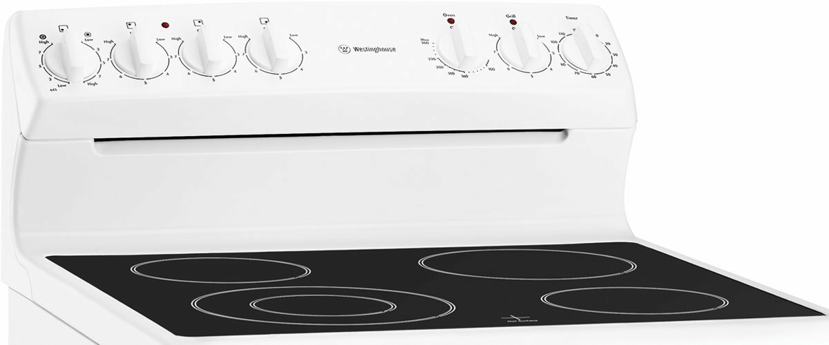 Westinghouse 60cm Freestanding Electric Oven/Stove Ceramic Hob Model