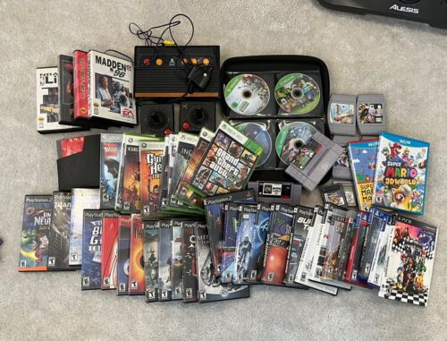 HUGE Video Game Lot Of 80 Games Not Everything Inside*CHECK BIO*NEGOTIABLE PRICE