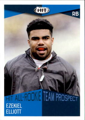 Ezekiel Elliott 2016 Sage Hit All Rookie Team Prospect Card #59