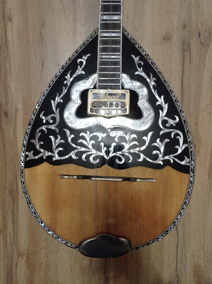 Greek Bouzouki Handmade six string 1960 & Hardcase & Pickup & Tuner&300 B.track - Image 2 of 4