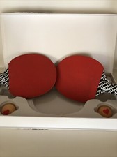 Diane Von Furstenberg Home Ping Pong Set Vintage 2 Paddles 2 Balls W/hearts New