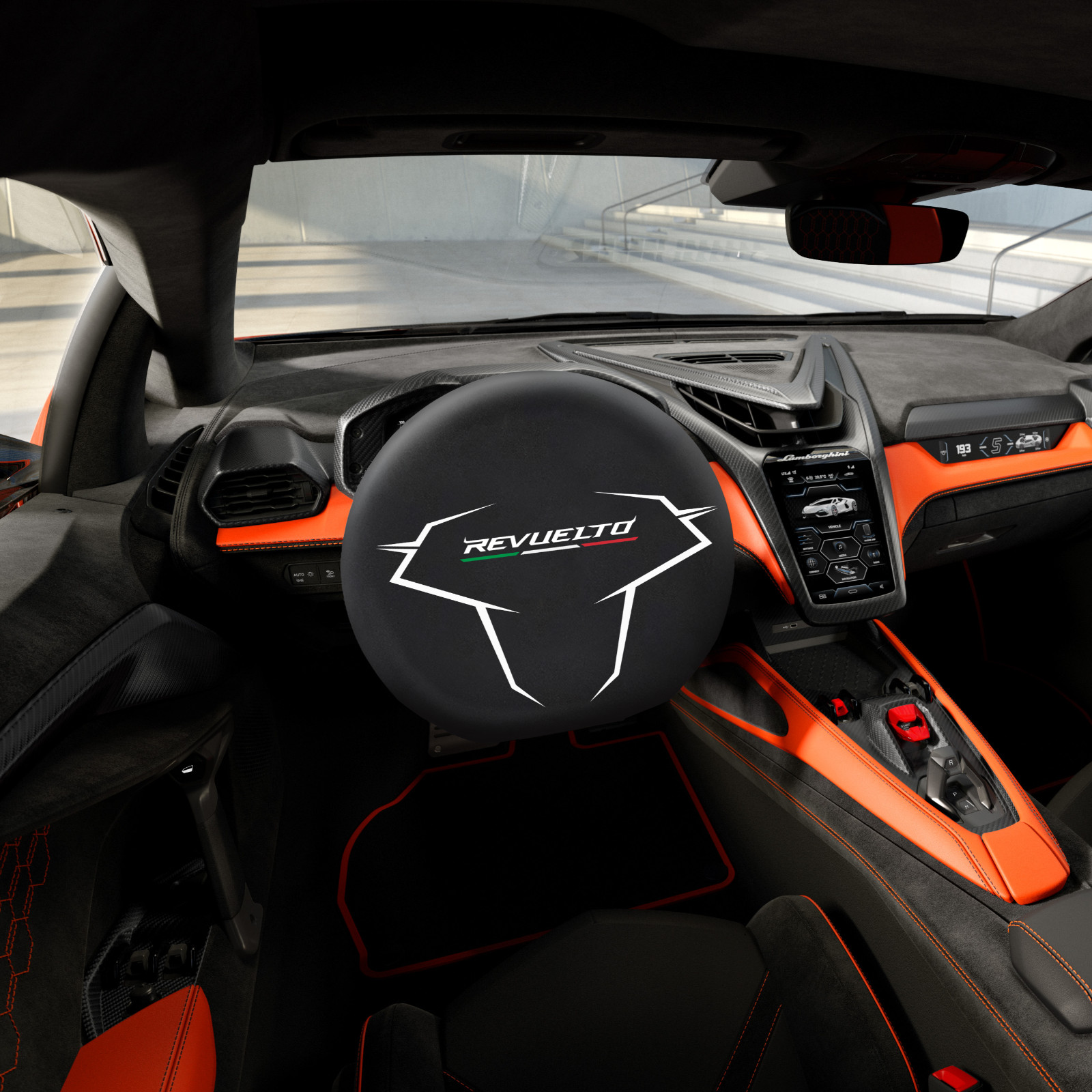 OEM GENUINE Lamborghini REVUELTO Steering Wheel Cover [PRE ORDER]