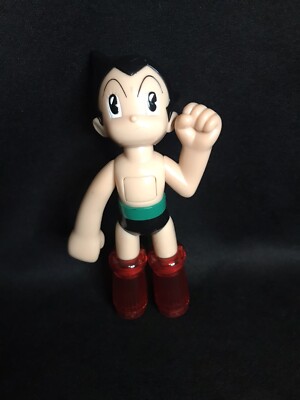 2004 Astro Boy ''Rocket Boot Astro!'' Cartoon Network Figure By Bandai