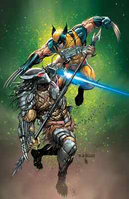 PREDATOR VS WOLVERINE #1 KIRKHAM NYCC VIRGIN VARIANT MARVEL COMICS 2023
