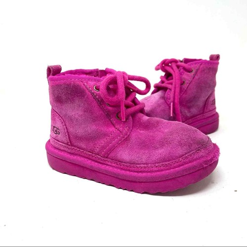 UGG NEUMEL II KIDS BOOTS PINK ROSE SIZE 10 | eBay