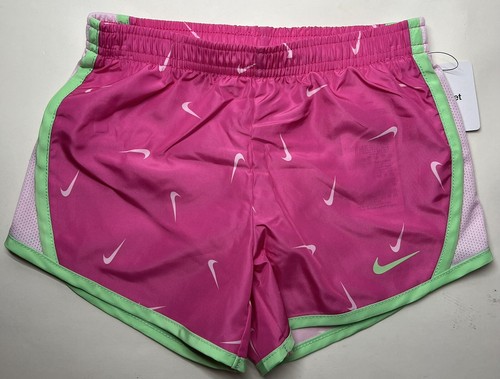 Youth Girls Dri Fit Nike 2 Piece Set Shirt Shorts Size 4 Extra Small NWT - Picture 3 of 5