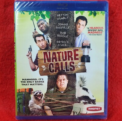 Nature Calls (Blu-ray, 2012) Patton Oswalt Johnny Knoxville Rob Riggle 