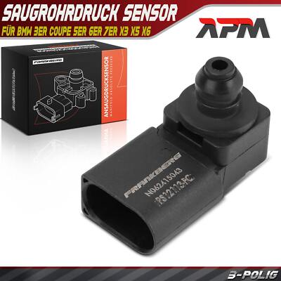 Saugrohrdruck Sensor für BMW 3er Coupe Cabriolet 5er Touring 6er 7er X3 X5 X6