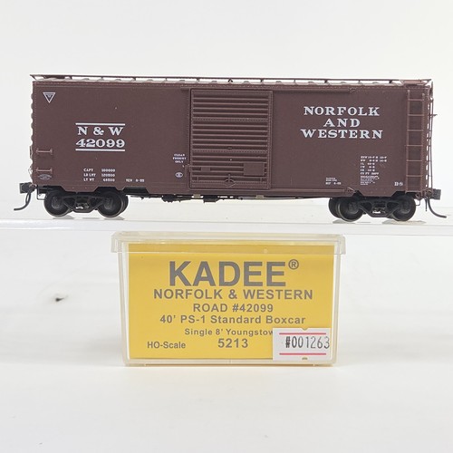 Coche de carga Kadee escala HO Norfolk y Western N&W #42099 40' PS-1 | Zustand: Used
