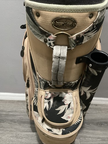 Burton 13 Way Cart Golf Bag Slammer & Squire Women's Floral Pattern - Picture 2 of 10