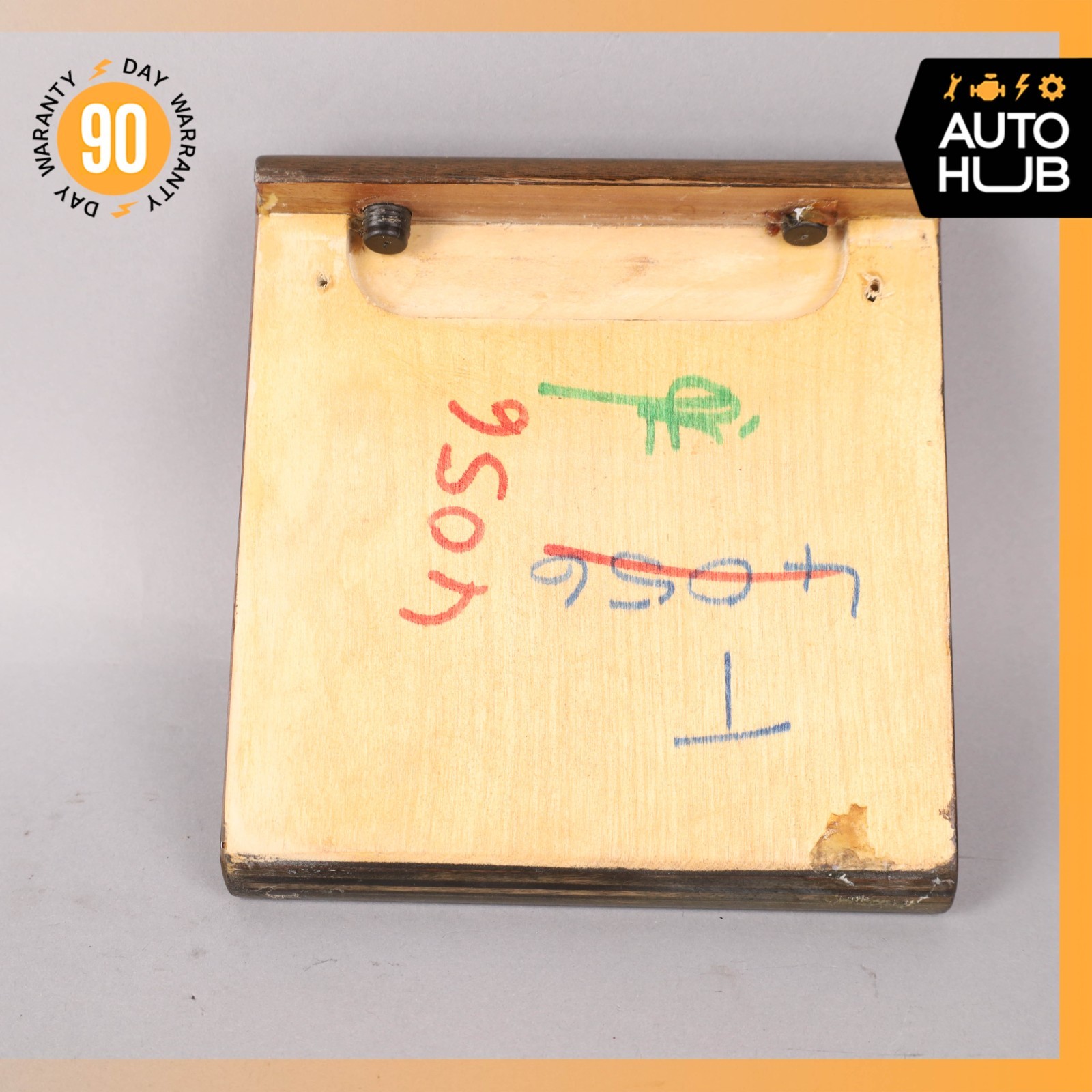 99-02 Rolls Royce Seraph Center Console Storage Compartment Trim Panel Wood OEM